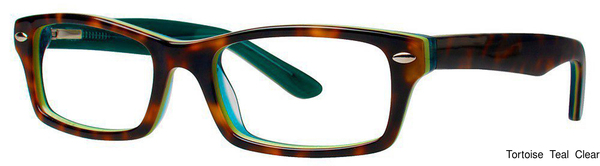 Fashiontabulous Eyeglasses 10X238 Tortoise/Teal