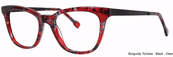 Fashiontabulous Eyeglasses 10X256 Burg Tort/Black