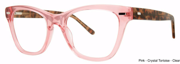 Fashiontabulous Eyeglasses 10X264 Pink/Cry Tort