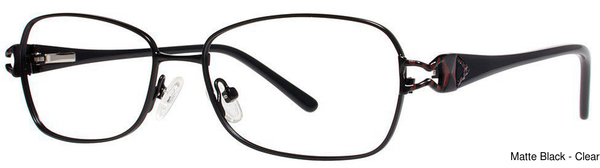 Genevieve Paris Design Eyeglasses Kate Matte Black