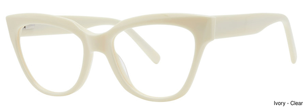 Genevieve Paris Design Eyeglasses Perception Ivory