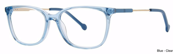 Genevieve Paris Design Eyeglasses Portfolio Blue
