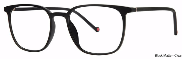 Genevieve Paris Design Eyeglasses Secretive Black Matte