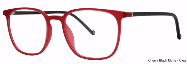 Genevieve Paris Design Eyeglasses Secretive Cherry/Black Mt