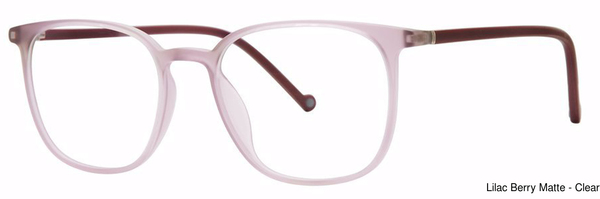 Genevieve Paris Design Eyeglasses Secretive Lilac/Berry Mt