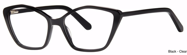 Genevieve Paris Design Eyeglasses Sincere Black