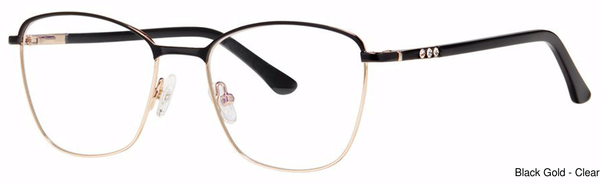Genevieve Paris Design Eyeglasses Situation Black/Gold