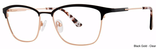 Genevieve Paris Design Eyeglasses Stellar Black/Gold