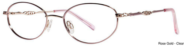 Genevieve Paris Design Eyeglasses Twyla Rose/Gold