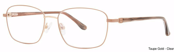 Genevieve Paris Design Eyeglasses Virtue Taupe/Gold