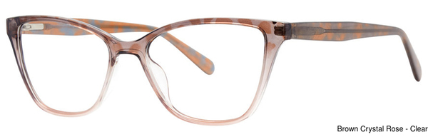 Genevieve Paris Design Eyeglasses Winsome Brown Cry Rose