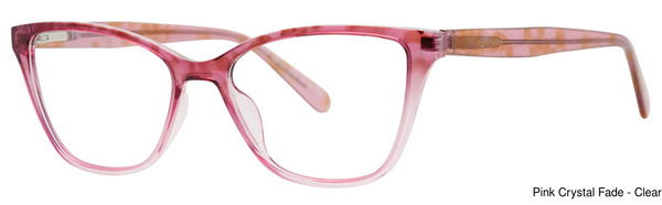 Genevieve Paris Design Eyeglasses Winsome Pink Cry Fade
