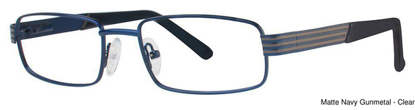 Giovani Di Venezia Eyeglasses Derek Matte Navy/Gun