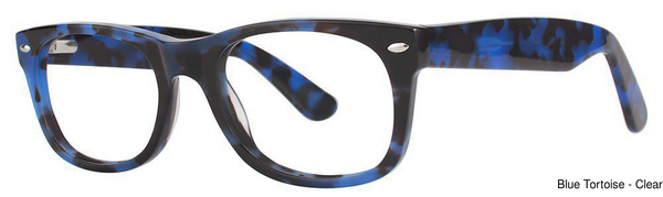 Modz Eyeglasses Auburn Blue Tortoise