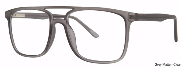 Modern Times Eyeglasses Compete Grey Matte