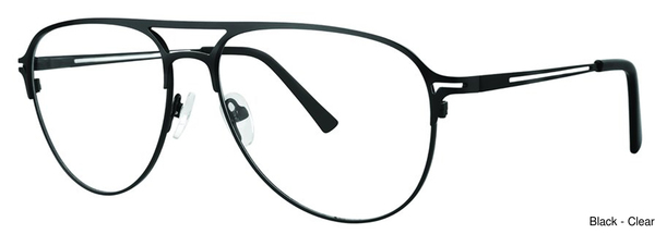 Modern Times Eyeglasses County Black