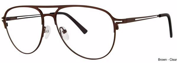 Modern Times Eyeglasses County Brown