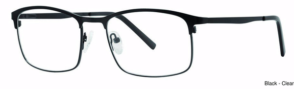 Modern Times Eyeglasses Delaney Black