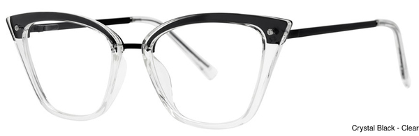 Modern Times Eyeglasses Elvira Crystal/Black