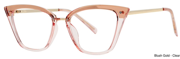 Modern Times Eyeglasses Elvira Blush/Gold