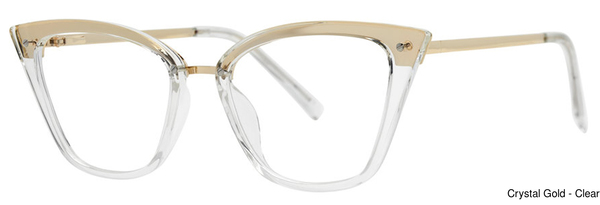 Modern Times Eyeglasses Elvira Crystal/Gold