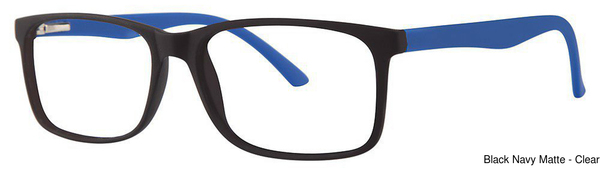 Modern Times Eyeglasses Essential Black/Navy Matt