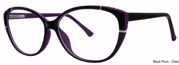 Modern Times Eyeglasses Fearless Black/Plum