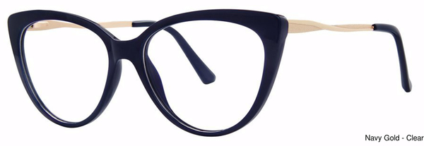 Modern Times Eyeglasses Fondly Navy/Gold