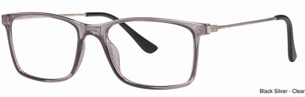 Modern Times Eyeglasses Foster Black/Silver