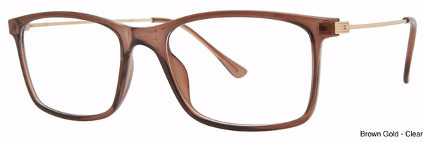 Modern Times Eyeglasses Foster Brown/Gold