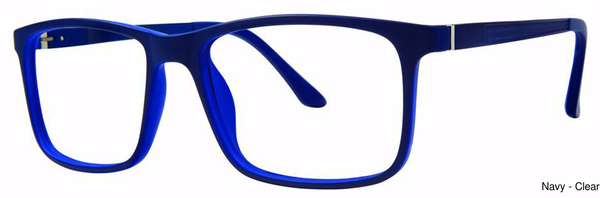 Modern Times Eyeglasses Granite Navy
