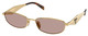 Gold - Lt Purple Brown