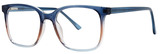 Navy Crystal Brown - Clear