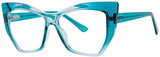 Teal Fade - Clear