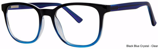 Modern Plastics II Lara Black Blue Crys