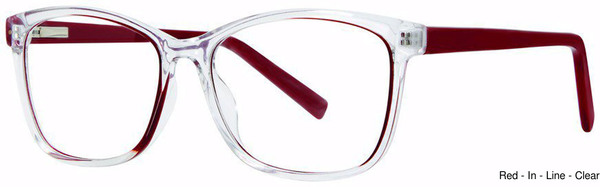 Modern Plastics II Lauren Red-In-Line