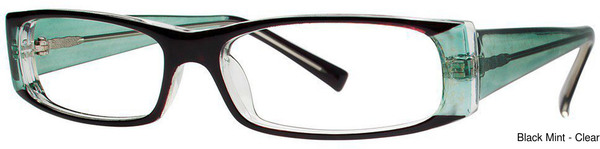 Modern Plastics I Sheer Black/Mint