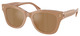 Crystal Tan - Brown Back Mirror