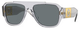 Transp Grey - Dark Blue