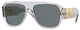 Transp Grey - Dark Blue