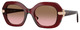 Transp Bordeaux - Pink Grad Brown