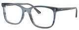 Striped Blue / Clear