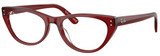 Transparent Bordeaux / Clear