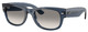 Transp Dk Blue - Clear Grad Grey