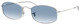 Silver - Clear Gradient Blue