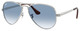 Silver - Clear Gradient Blue