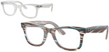 Ray-Ban Eyeglasses RX5121F Wayfarer 8382