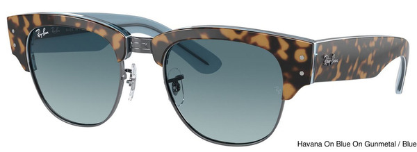 Ray-Ban Sunglasses RB0316S Mega Clubmaster 13163M