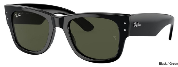 Ray-Ban Sunglasses RB0840S Mega Wayfarer 901/31