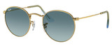 Ray-Ban Sunglasses RB3447 Round Metal 001/3M